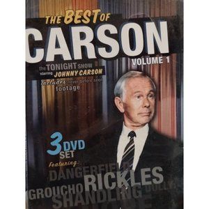 The Best Of Carson Volume 1 (DVD, 2006, 3-Disc Set)
